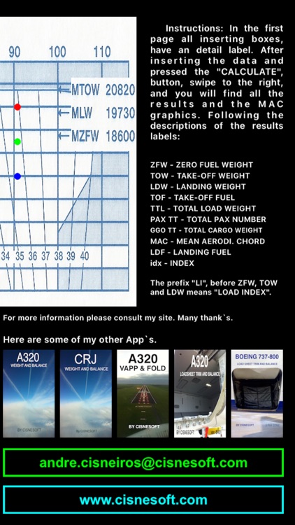 FOKKER-50 Weight and Balance screenshot-3