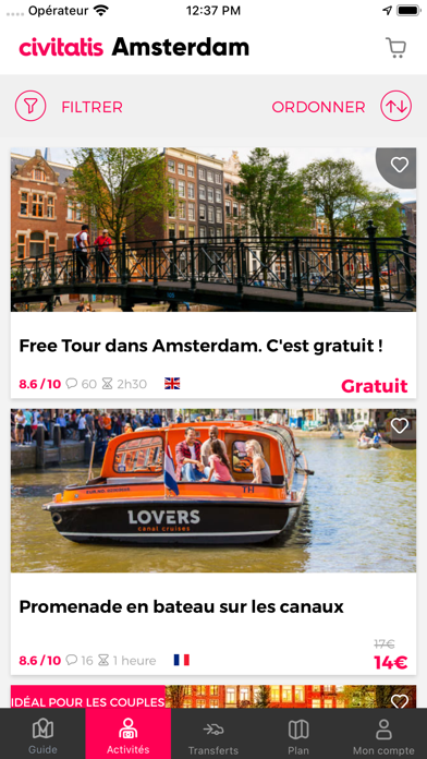Screenshot #3 pour Guide d'Amsterdam Civitatis