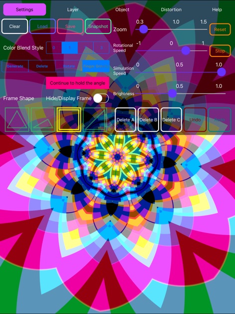 Distorted Kaleidoscope Art - App de Entretenimiento | MWM