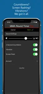 MMA Round Timer Pro screenshot #7 for iPhone