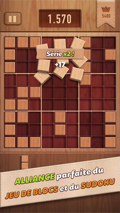 Screenshot #2 pour Woody 99 - Block Puzzle