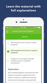 oncology board exam review iphone screenshot 3