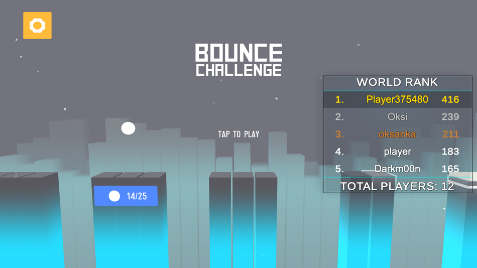 #1. Bounce Challenge X (iOS) 由: Vladyslav Havryliuk