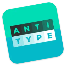 Antitype app icon