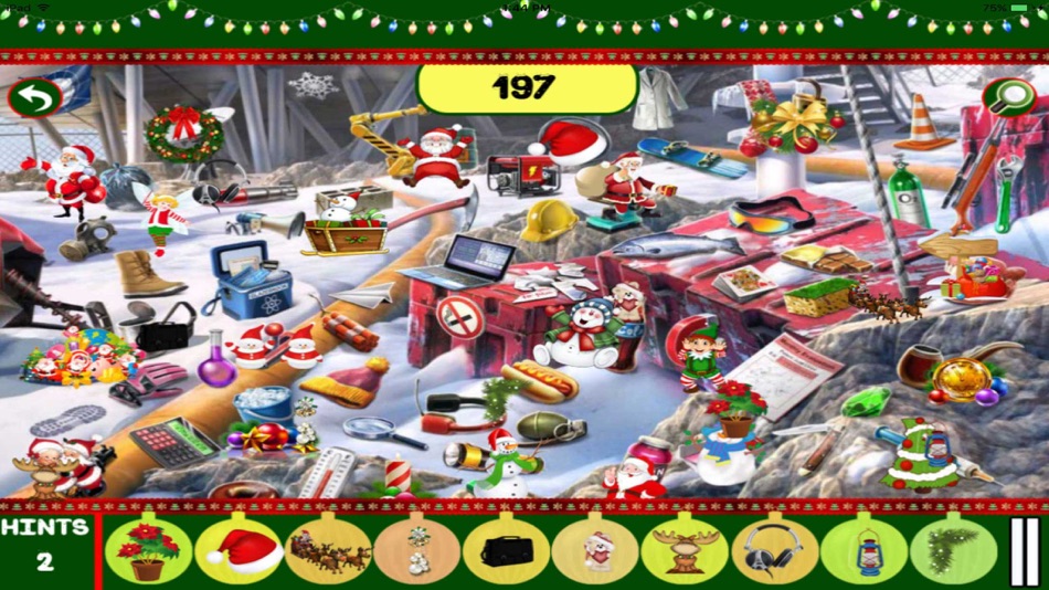 #3. Christmas Hidden Object Game ! (iOS) By: rinku patel