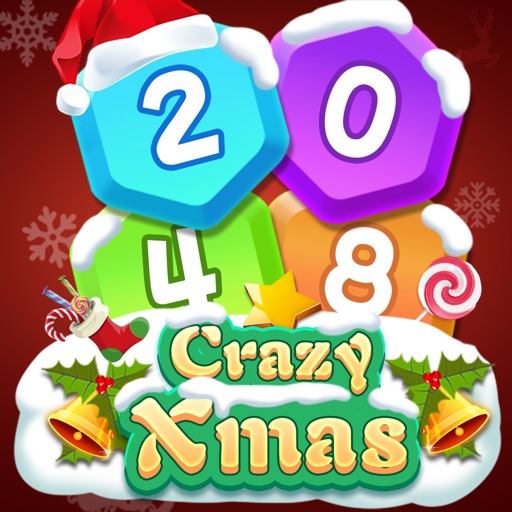 Crazy Xmas 2048