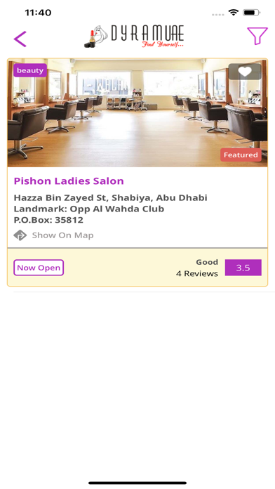 Screenshot #2 pour DYRAM UAE - Find Yourself