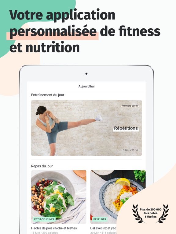 Screenshot #4 pour 8fit : Fitness & Nutrition