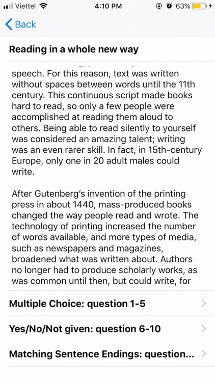 Ielts Reader - Practice Tests