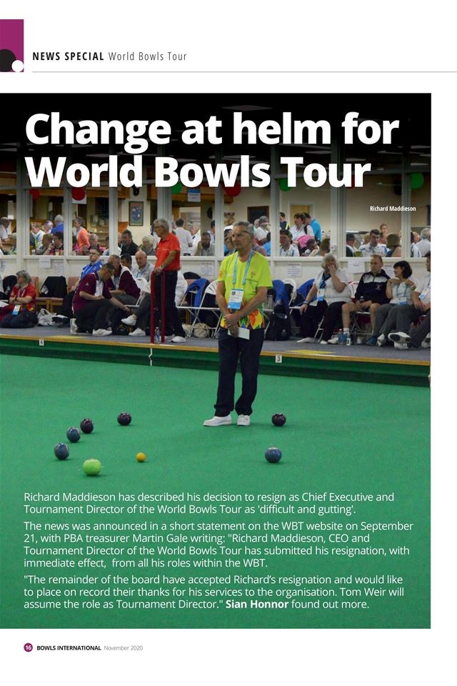 Bowls International Magazine screenshot 3