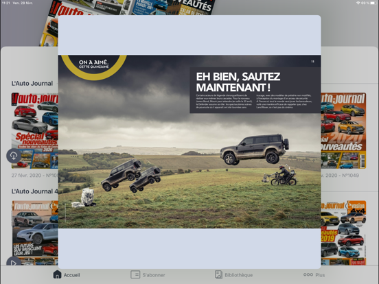 L'Auto-Journal Magazine iPad screenshot 6 - News app