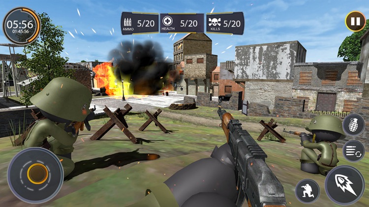 Stickman Royale Toon.io - FPS Gun Battle::Appstore for Android