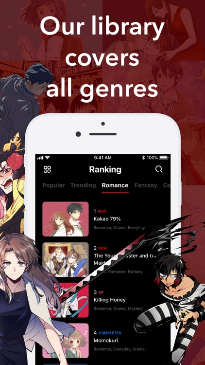 Pocket Comics: Premium Webtoon screenshot-3