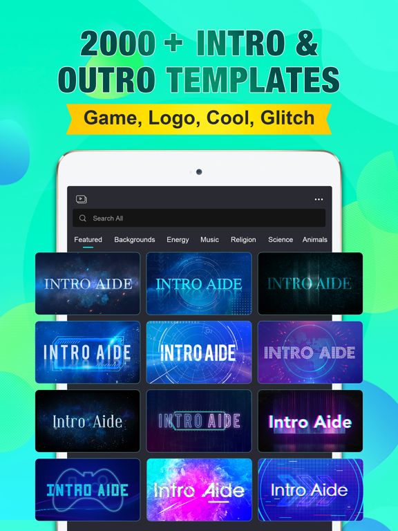 Screenshot #6 pour Intro Aide: Outro Video Maker