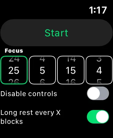 Distractionless Focus Timer