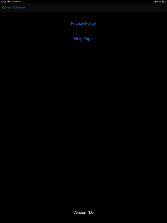 Smart Scheduler - Student iPad screenshot 9 - Productivity app