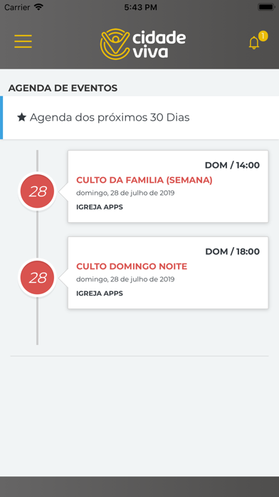 Screenshot #3 pour Portal Cidade Viva