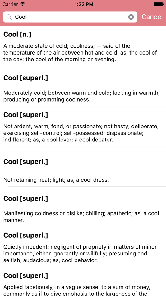 #2. English Dictionary + Speaking (iOS) Podle: Parth Pandya
