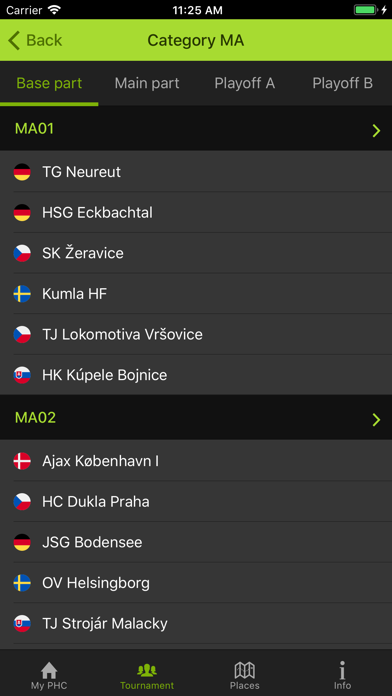 Prague Handball Cup Screenshot