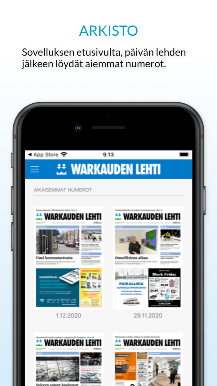 Warkauden Lehti päivän lehti