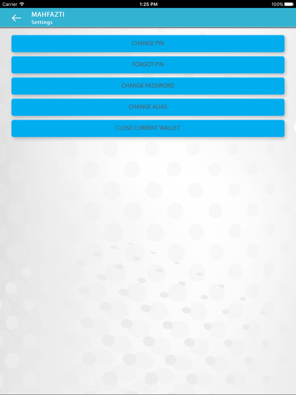Mahfazti iPad screenshot 4 - Finance app
