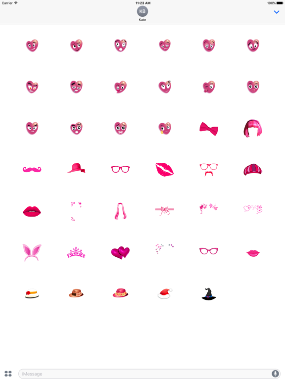 Screenshot #5 pour Pink Valentine Love Sticker