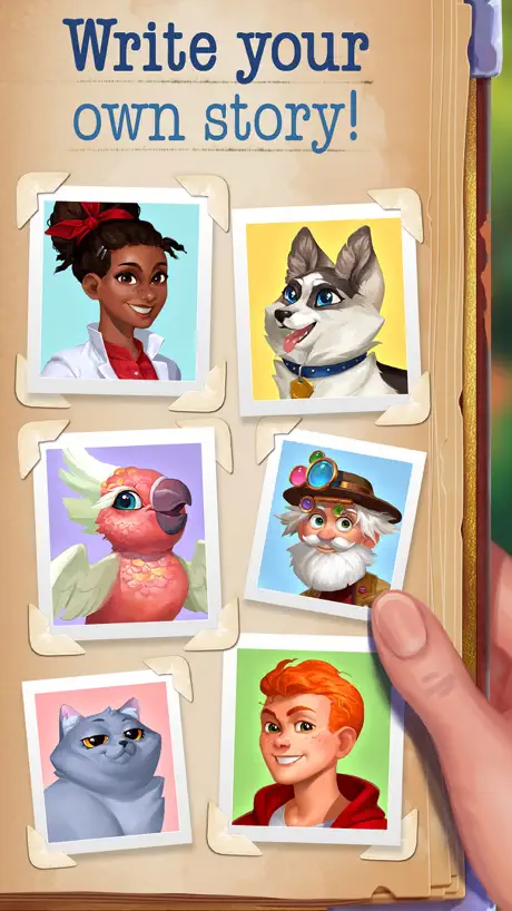 Pet Stories Puzzlespiel Match2