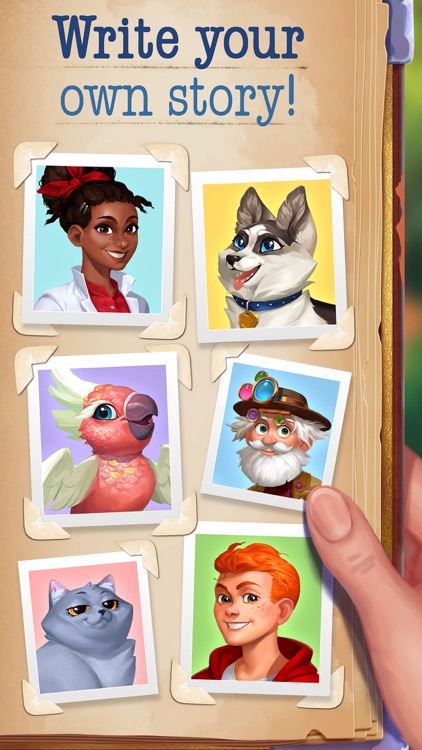 Pet Stories Blast puzzles game screenshot-4