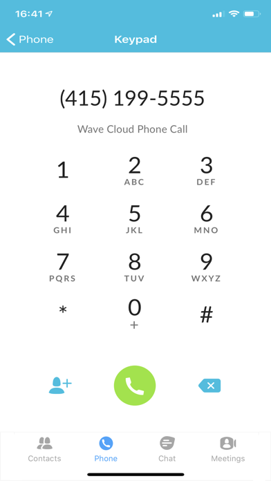 Wave Cloud Phone Screenshot