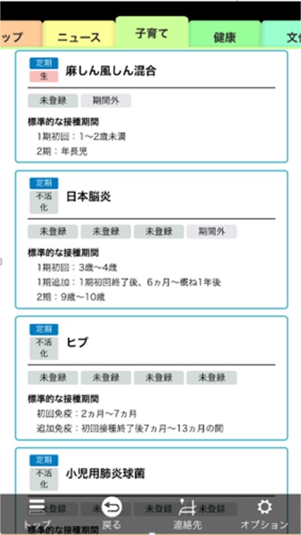 子育て・生活情報アプリ　「カプリ」