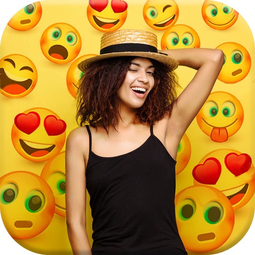 Emoji Background Photo Editor