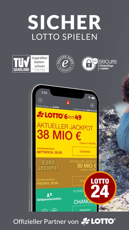 LOTTO 6aus49 & Eurojackpot by Lotto24 AG