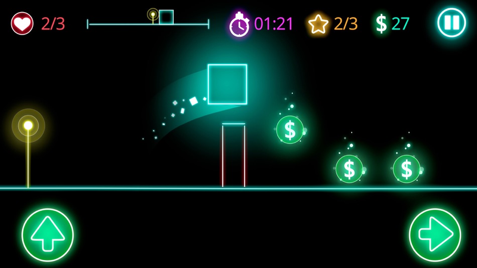 #1. Glow obstacle course (iOS) 由: PLAYTOUCH