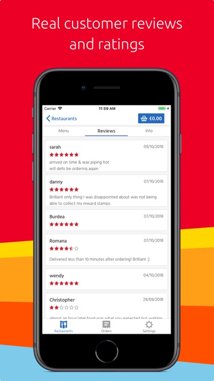 Just Eat: food delivery screenshot-3