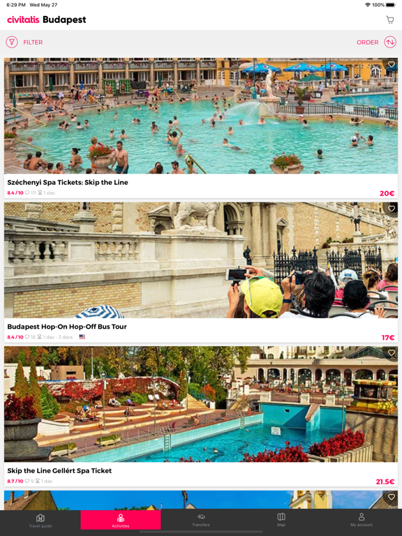 Budapest Guide Civitatis.com iPad screenshot 2 - Travel app