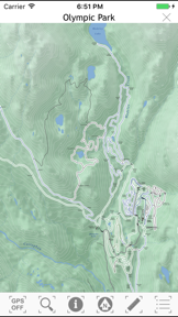 Whistler Area Ski Maps screenshot
