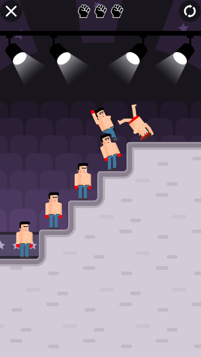 Mr Fight - Wrestling Puzzles Screenshot