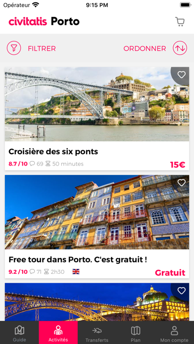 Screenshot #3 pour Guide de Porto Civitatis.com