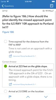 instrument pilot test prep iphone screenshot 3