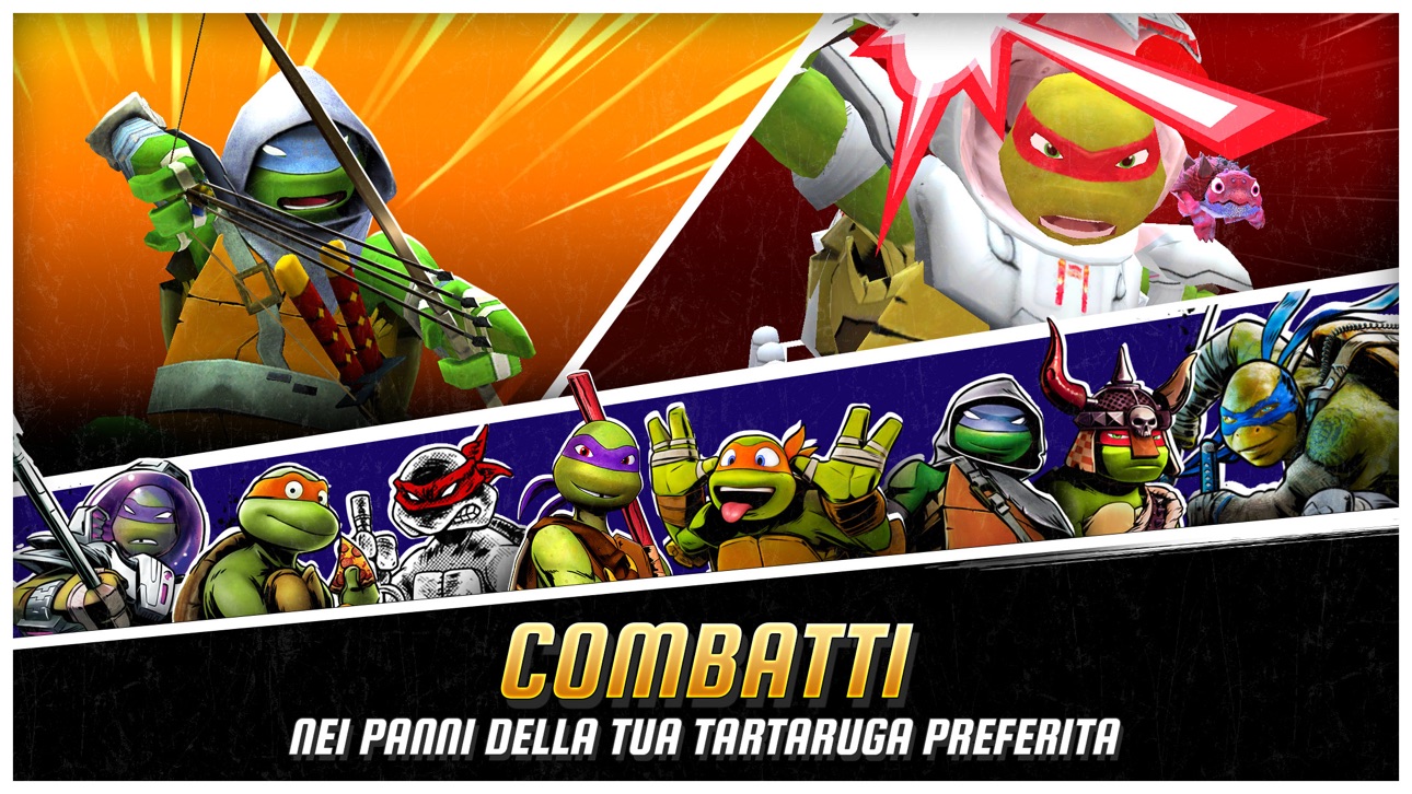 Ninja Turtles: Legends iOS Mod IPA screenshot 5 - iOS game interface