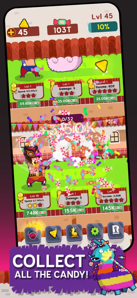 Pinata Punishers: Idle Clicker