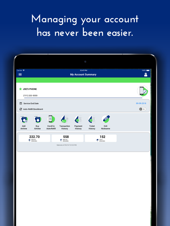 Screenshot #6 pour Tracfone Wireless My Account
