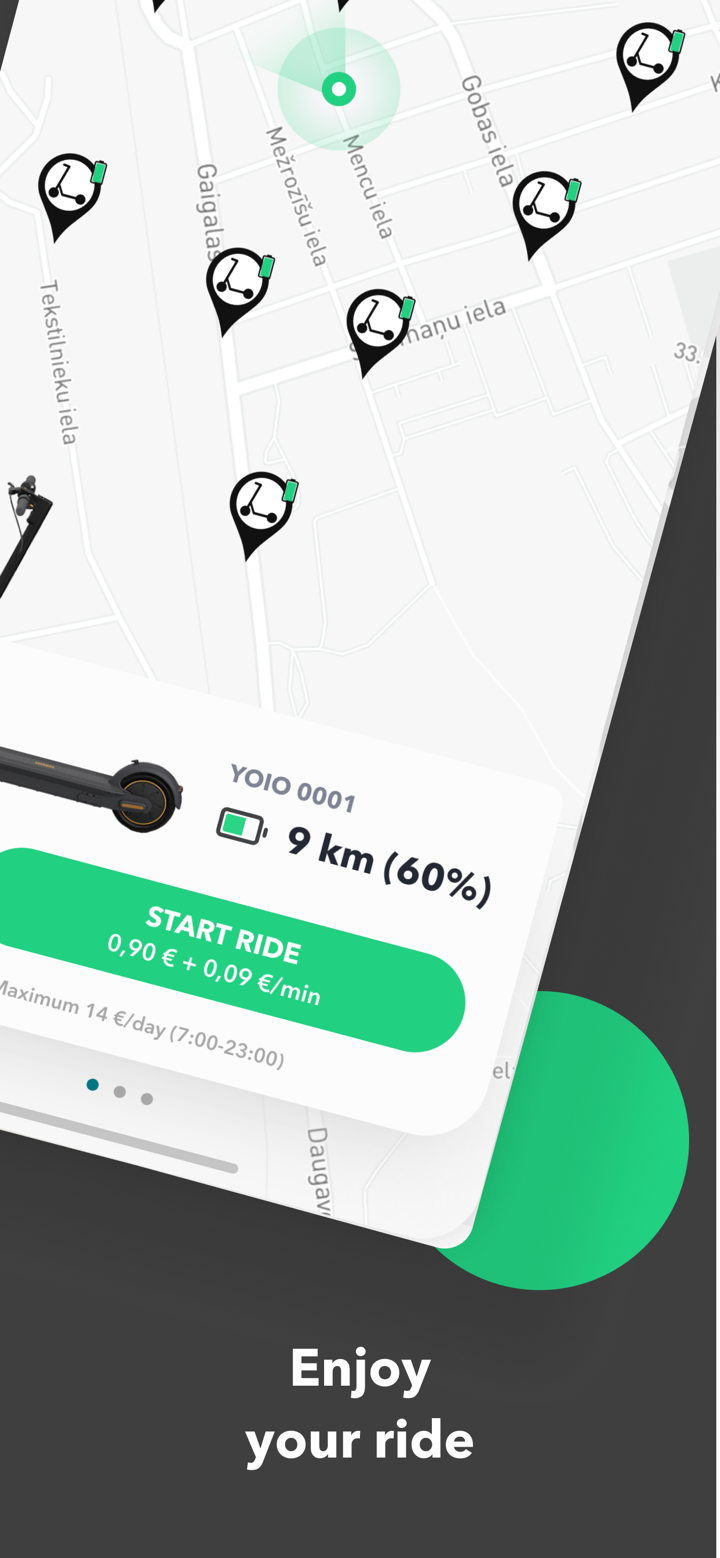 Yoio E-Scooter Sharing screenshot 4