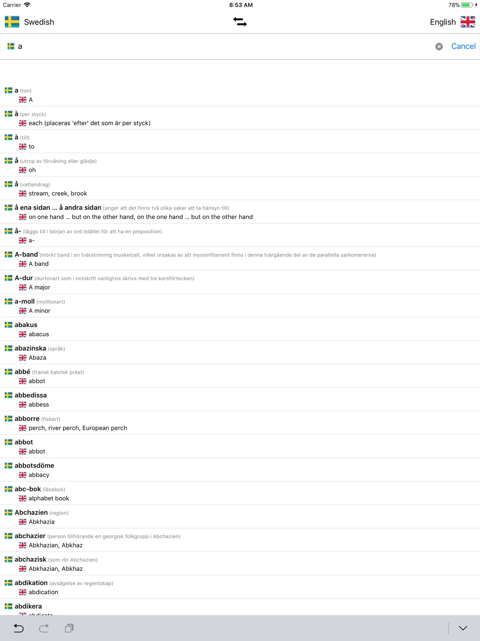 iPad screenshot