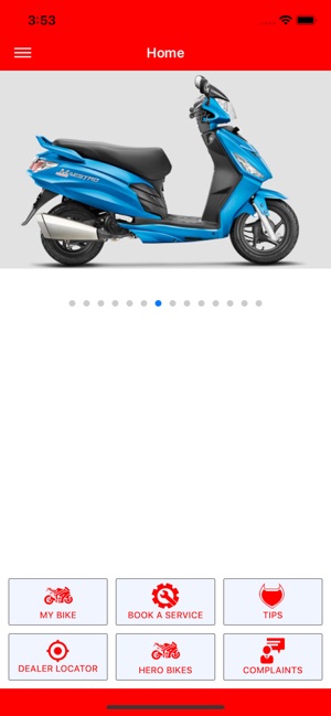 Online Bike Service New Bike Booking App Hero Bike Service Booking