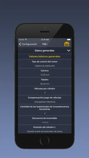 Captura de pantalla de TechApp Para BMW en iPhone 4