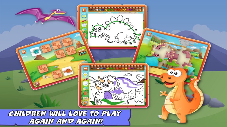 Dinosaurs For Kids Fun Games screenshot-4