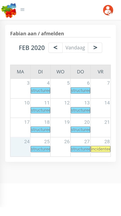 Overblijfsoftware App