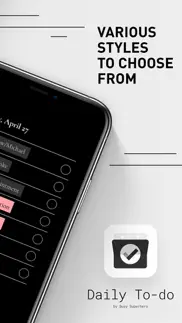 daily to-do list iphone screenshot 4