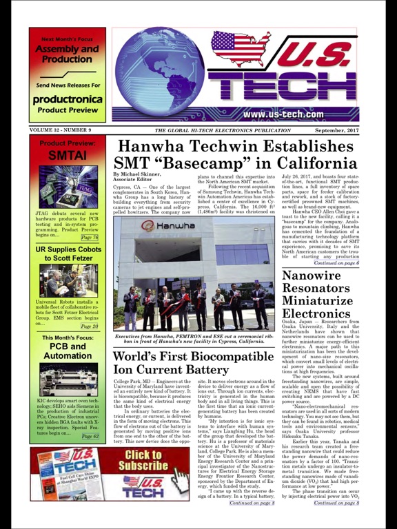 Screenshot #5 pour US TECH - Electronics Ind News